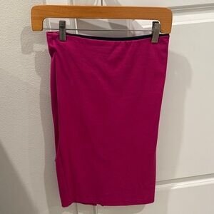 Lulu's Fuchsia Pencil Skirt